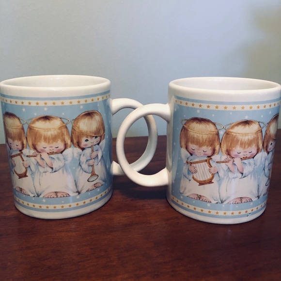 Coffee/tea mugs with angels - Picture 2 of 5